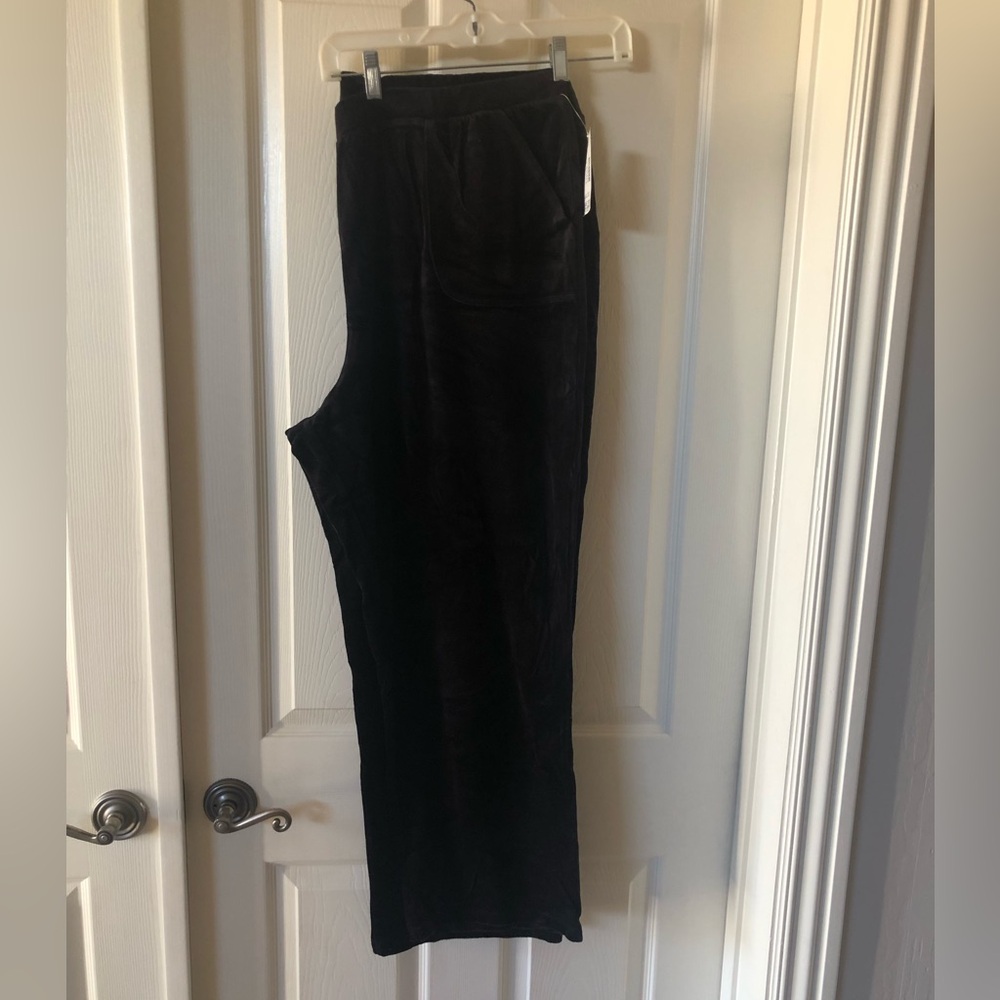Catherine’s Black Velvet Pants